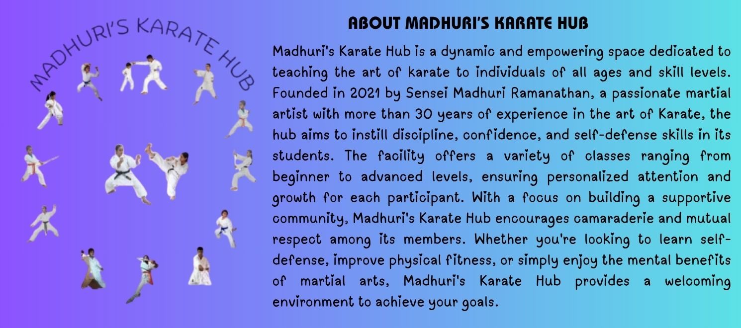 SENSEI MADHURI RAMANATHAN BLACK BELT DAN 4 OKINAWA MARTIAL ARTS ACADEMY